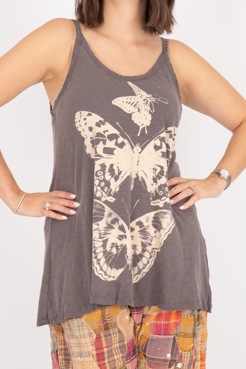 Magnolia Pearl Butterly Totem Lana Tank
