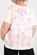 Magnolia Pearl Ducks Love Strawberries T