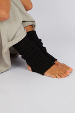 Sort Aarhus Knitted Leg / Wrist Warmers