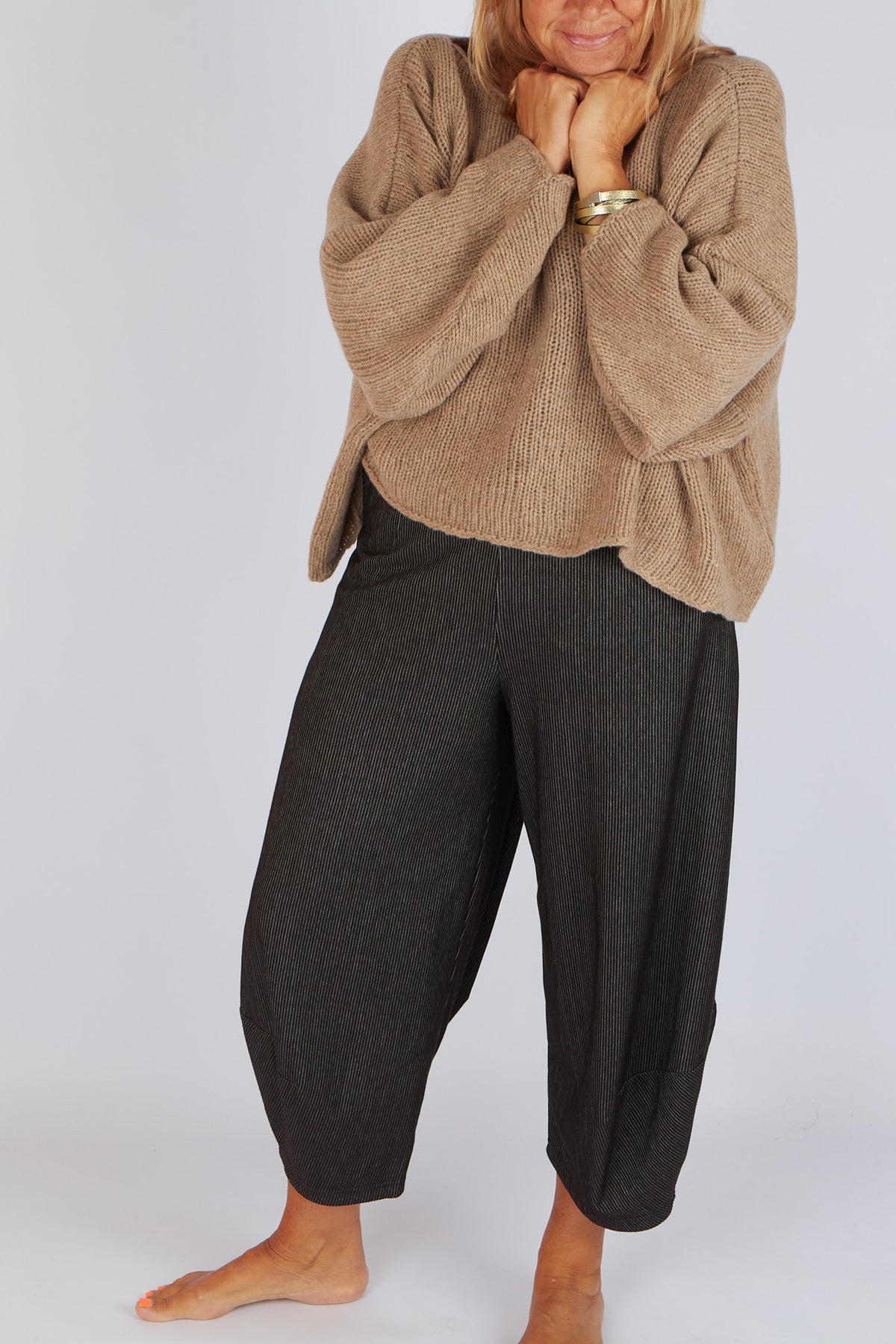 Sort Aarhus Soline Knitted Top