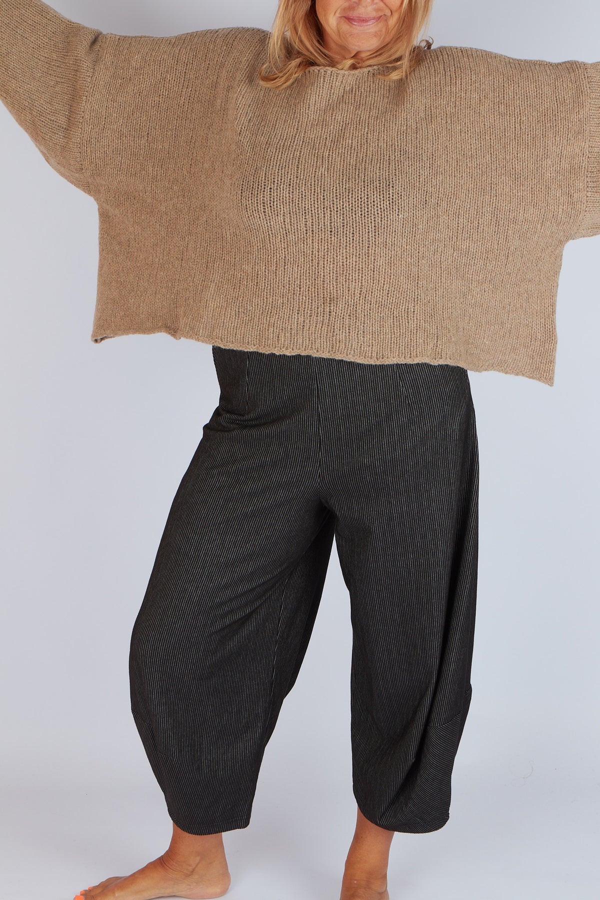 Sort Aarhus Soline Knitted Top