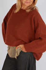 Sort Aarhus Soline Knitted Top