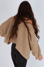 Sort Aarhus Soline Knitted Top