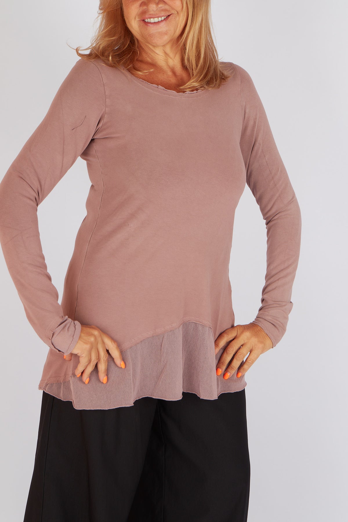 Rundholz Black Label Mesh Top