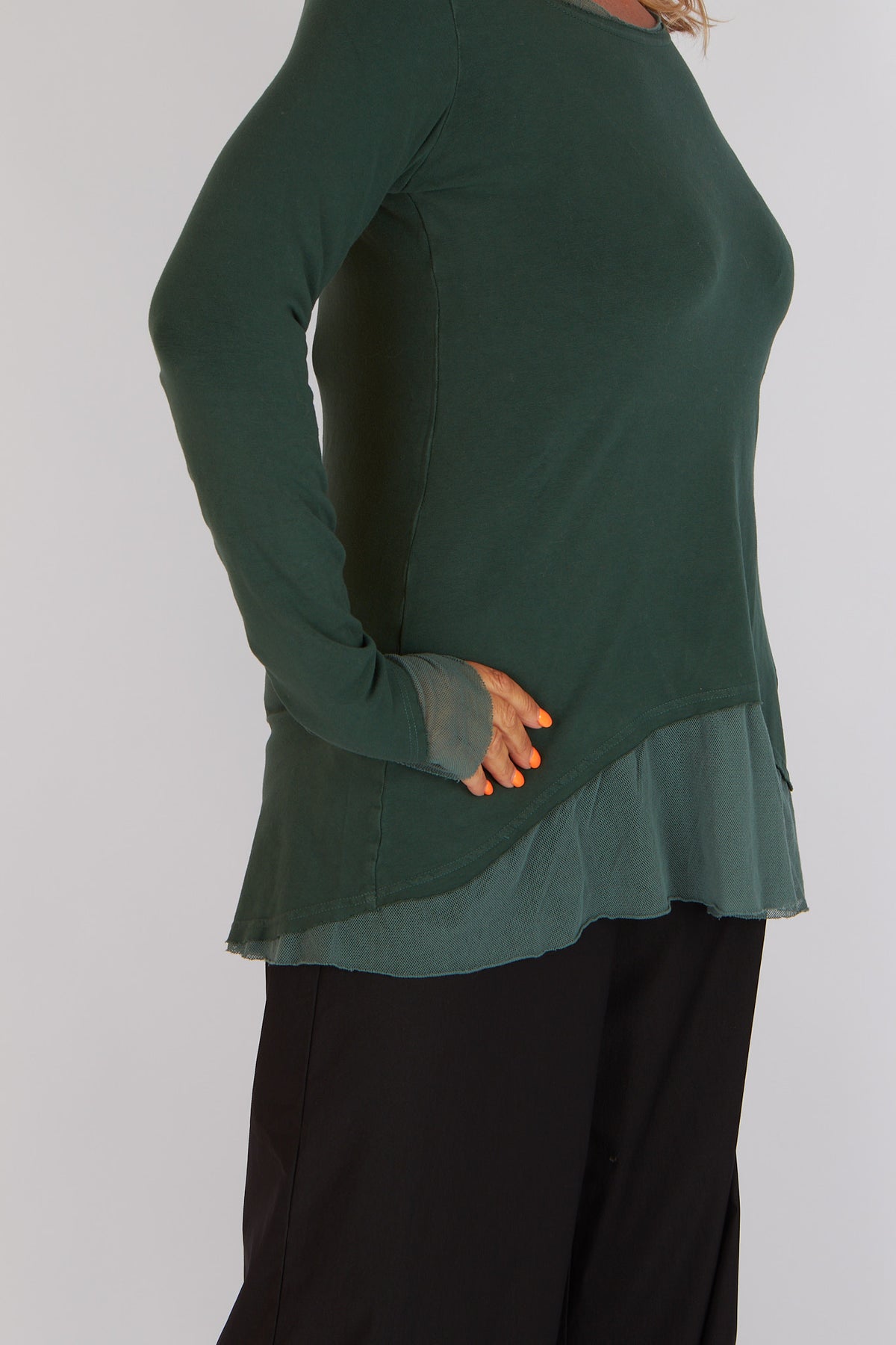 Rundholz Black Label Mesh Top