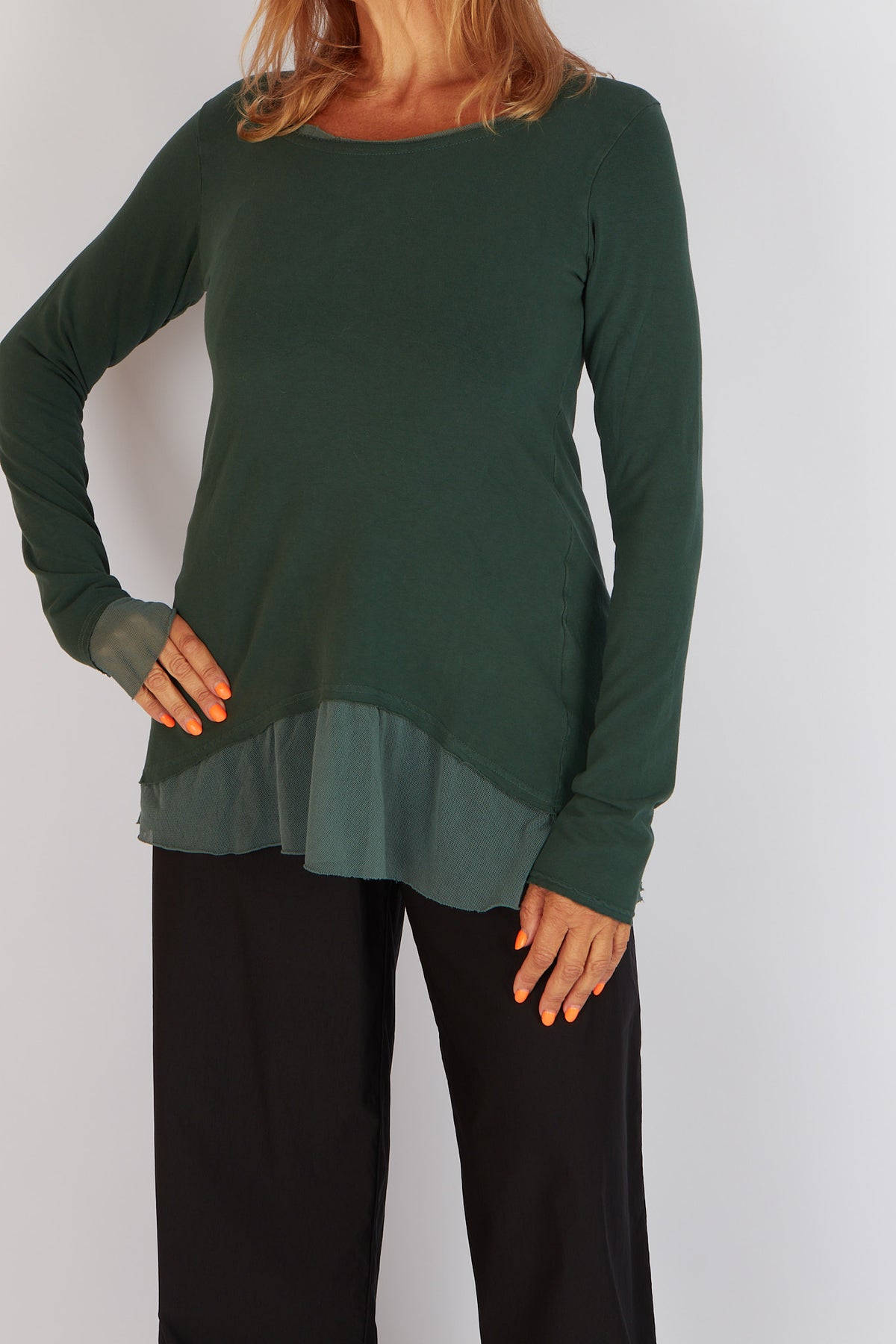 Rundholz Black Label Mesh Top
