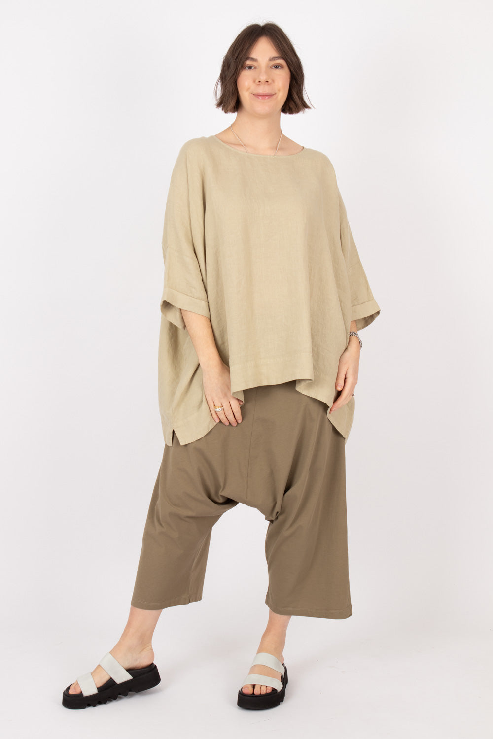 Sort Aarhus Baggy Wide Pants