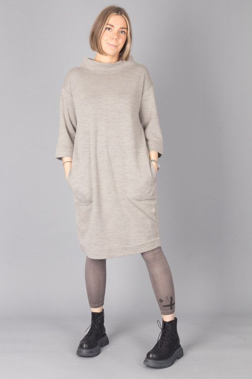 By Basics Collar Sweater Dress BB105092, Rundholz Leggings RH215205, Lofina Lace Up Boots LF215090
