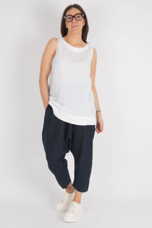 bb105060 - By Basics Linen Harem Pants @ Walkers.Style buy women's clothes online or at our Norwich shop.