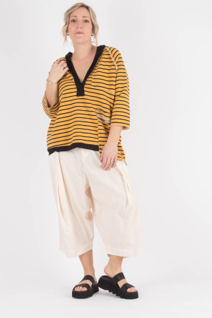 wk105198 - WENDYKEI Striped Sweatshirt @ Walkers.Style women's and ladies fashion clothing online shop