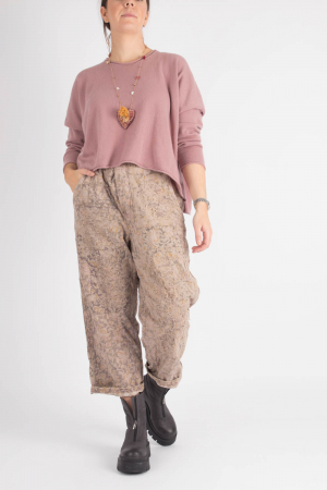 mp105203 - Magnolia Pearl Blockprint Provision Trousers @ Walkers.Style women's and ladies fashion clothing online shop