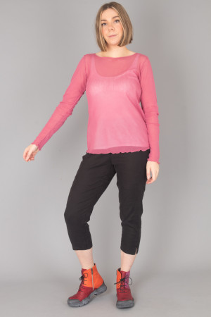 cl220039 - Cut Loose Mesh Top @ Walkers.Style buy women's clothes online or at our Norwich shop.