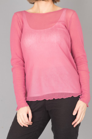 cl220039 - Cut Loose Mesh Top @ Walkers.Style women's and ladies fashion clothing online shop