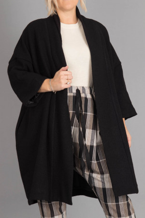 wk225401 - Wendy Kei Boiled Wool Coat @ Walkers.Style buy women's clothes online or at our Norwich shop.