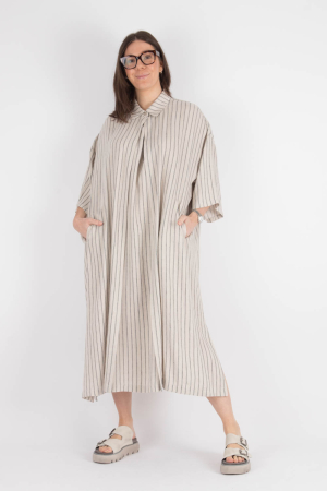 so230223 - Soh Linen Dress @ Walkers.Style women's and ladies fashion clothing online shop