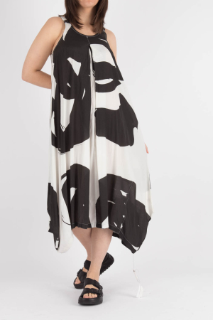 lb230269 - Lurdes Bergada Printed Dress @ Walkers.Style women's and ladies fashion clothing online shop