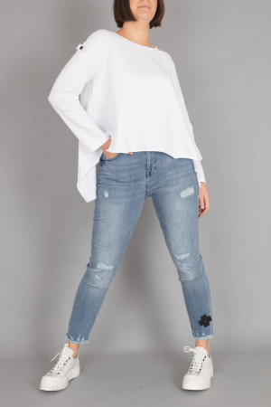 pl230340 - PLU My Used Jeans @ Walkers.Style women's and ladies fashion clothing online shop