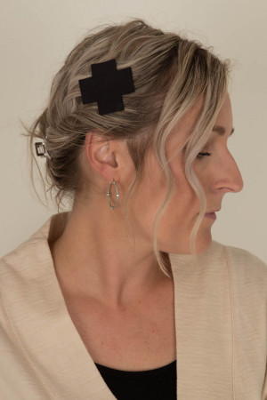pl235056 - PLU Fabric Hair Clip @ Walkers.Style women's and ladies fashion clothing online shop