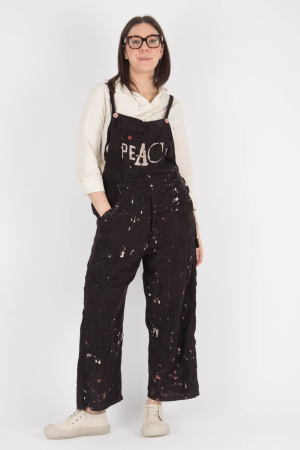 mp235112 - Magnolia Pearl Peace Painters Overalls @ Walkers.Style women's and ladies fashion clothing online shop