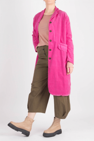 hw235335 - Hannoh Wessel Marta Velvet Coat @ Walkers.Style women's and ladies fashion clothing online shop