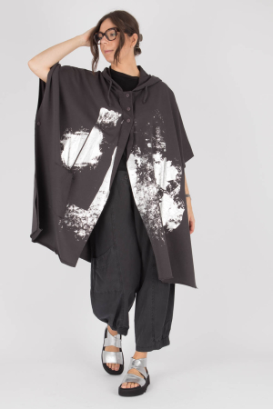 lb240258 - Lurdes Bergada Oversize Jacket @ Walkers.Style women's and ladies fashion clothing online shop